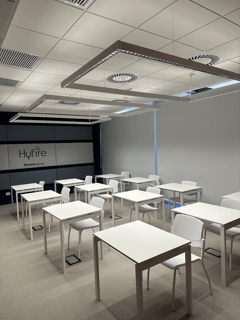illuminazione sala formazione lep panel